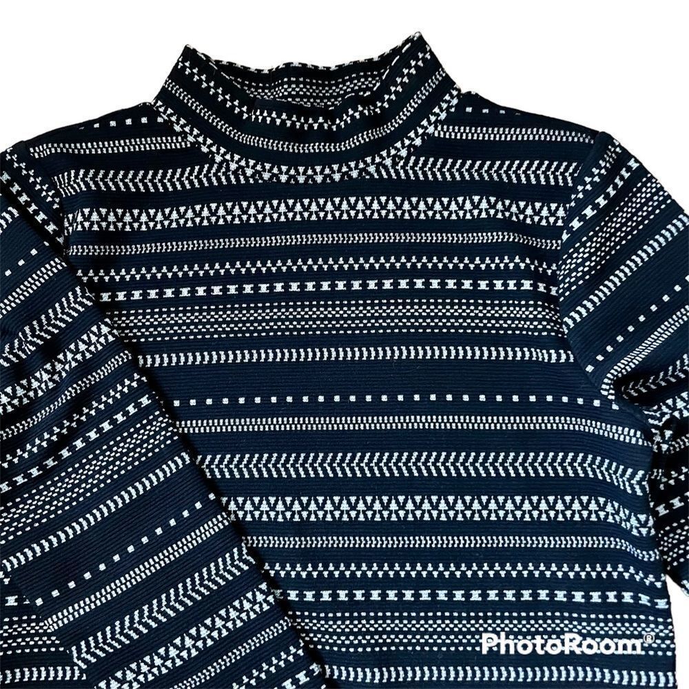 LOFT New Mock Neck Top - Picture 2 of 3